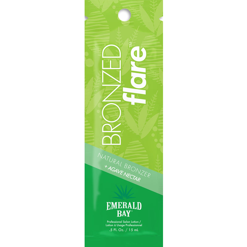 5x Emerald Bay Bronzed Flare Natural Bronzer 15ml each