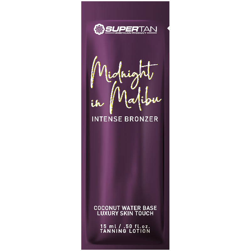 5x SuperTan MIDNIGHT IN MALIBU intense bronzer 15 ml each