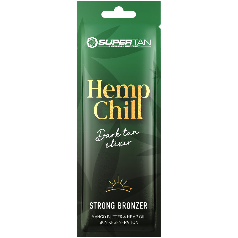 5x SuperTan HEMP CHILL strong bronzer with mango butter a 15 ml