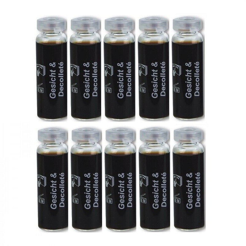 10x Art of Sun Platinum Deep Emulsion - Melanin Ampoule 6ml each = 60ml