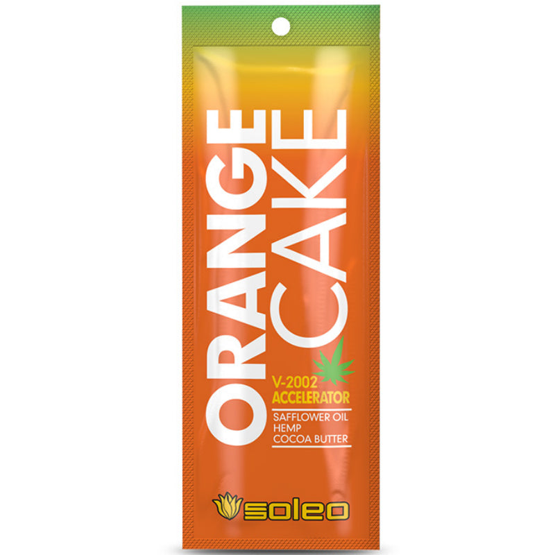 5x Soleo ORANGE CAKE V-2002 Accelerator 15 ml each