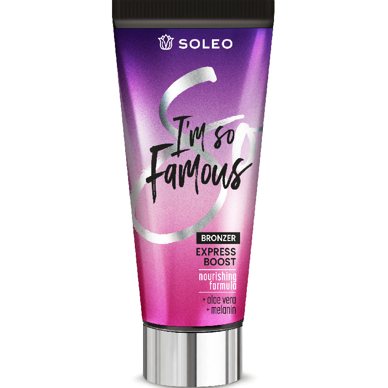 Soleo I`M SO FAMOUS bronzer with aloe 150 ml