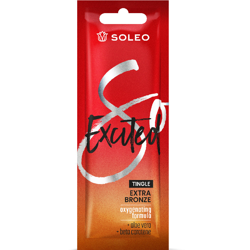 5x Soleo EXCITED tingle bronzer 15 ml each