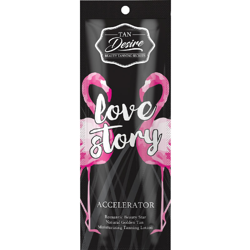 5x Tan Desire LOVE STORY Accelerator 15 ml each