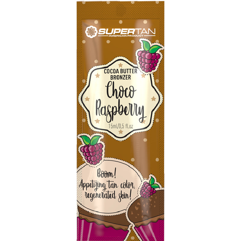 5x SuperTan CHOCO RASPBERRY Cocoa Butter Bronzer 15 ml each