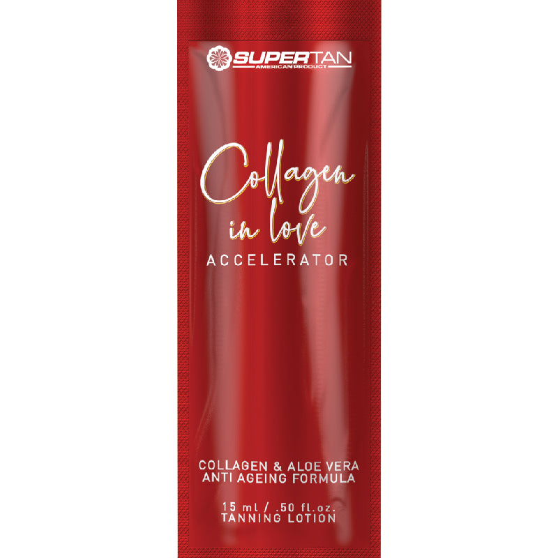 5x SuperTan COLLAGEN IN LOVE collagen accelerator 15 ml each