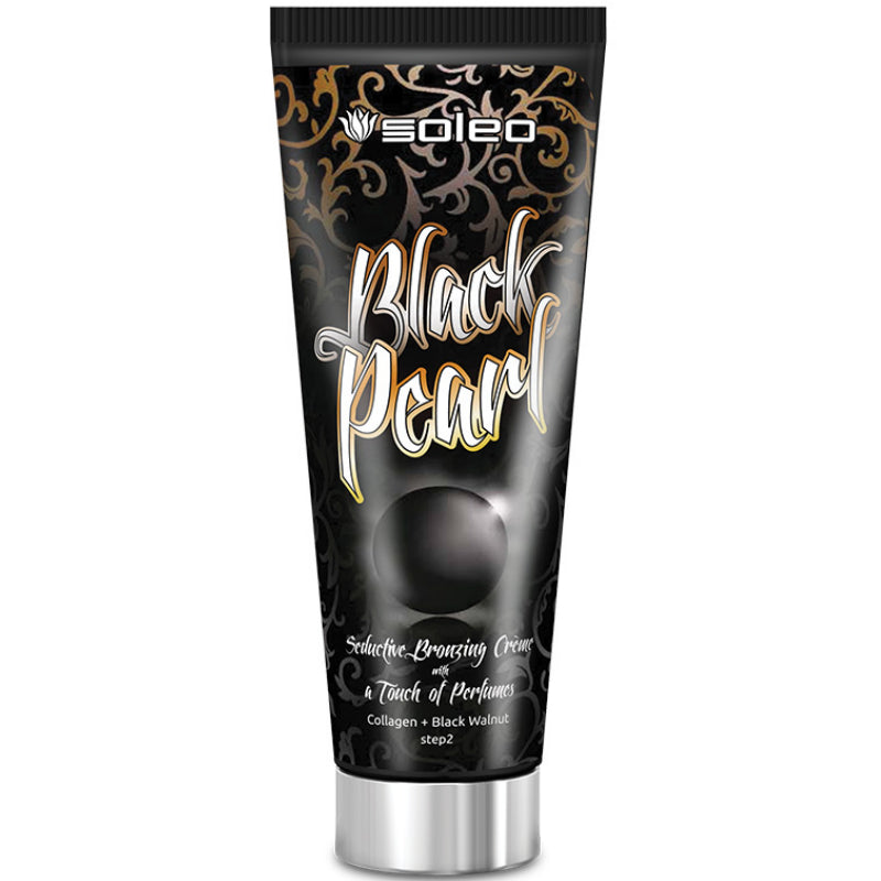Soleo BLACK PEARL Seductive Bronzing Cream with a Touch of Perfumes 150 ml