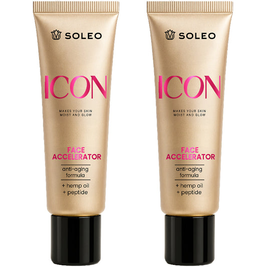 2 x Soleo FACE TANNING ACCELERATOR a 30 ml