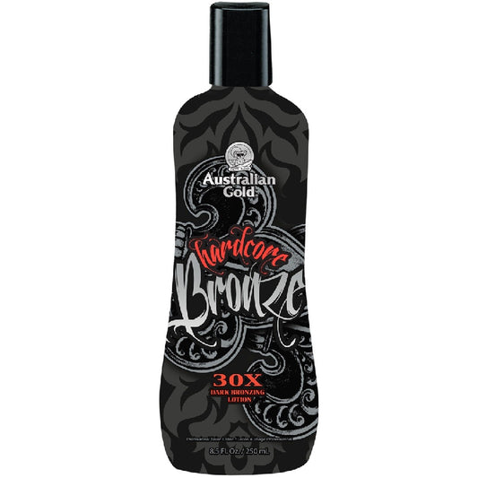 Australian Gold Hardcore Black / Bronze 30 x bronzer 250 ml