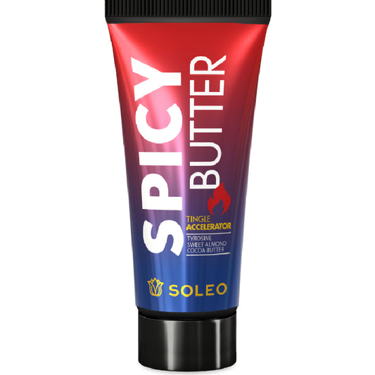 Soleo SPICY BUTTER tingle accelerator with coconut oil 150 ml (Achtung Tingle- Effekt)