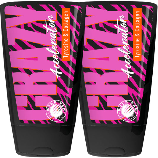 2x Wild Tan Crazy Accelerator a 125 ml