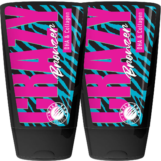 2x Wild Tan Crazy Bronzer 125 ml each 