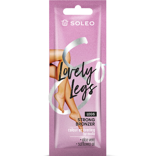 5x Soleo LOVELY LEGS strong bronzer for legs 10 ml each