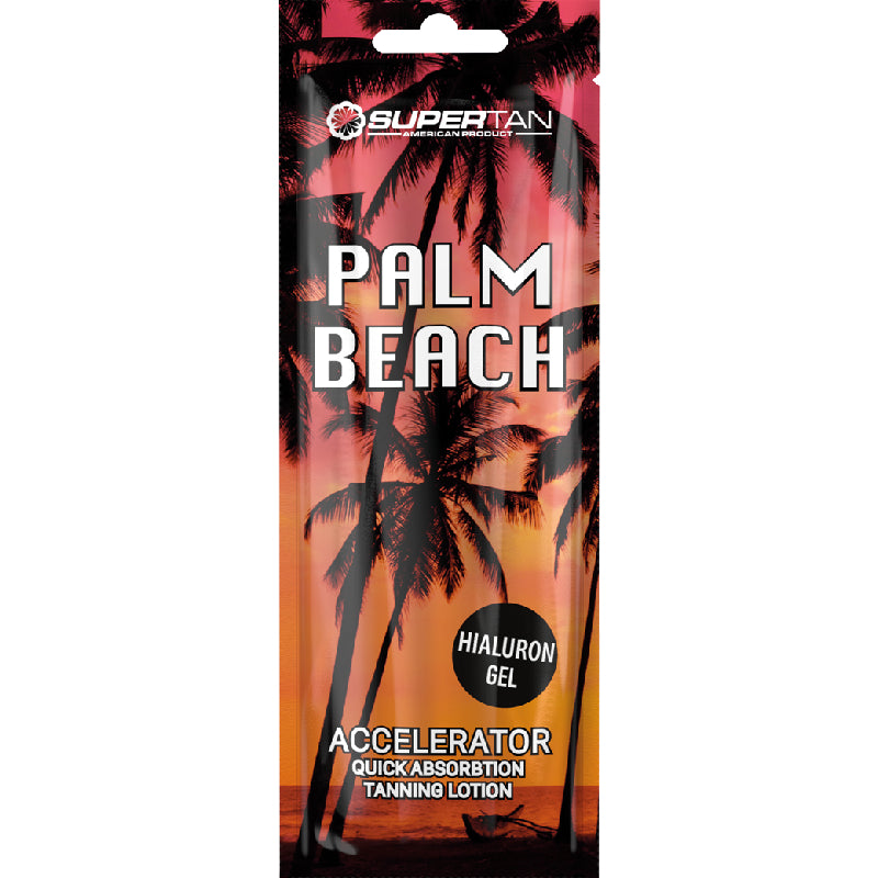 5x SuperTan PALM BEACH hyaluron accelerator 15 ml each