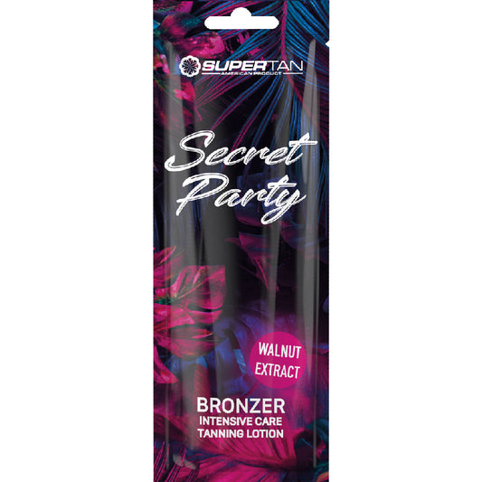 5x SuperTan SECRET PARTY bronzer with walnut extract a 15 ml