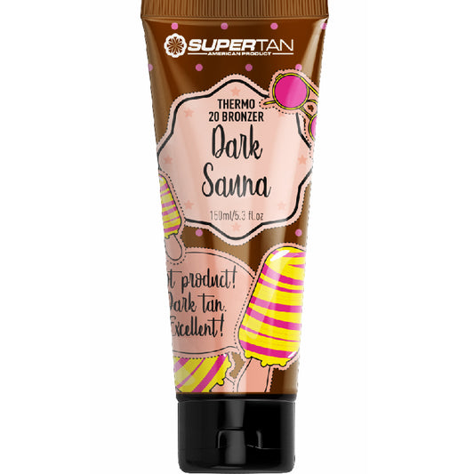 SuperTan DARK SAUNA Thermo 20x Bronzer 150 ml 