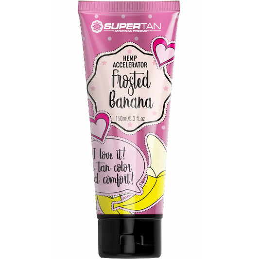 SuperTan FROSTED BANANA Hemp Accelerator 150 ml 