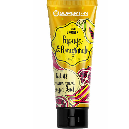 SuperTan PAPAYA &amp; POMEGRANATE Tingle Bronzer 150 ml 